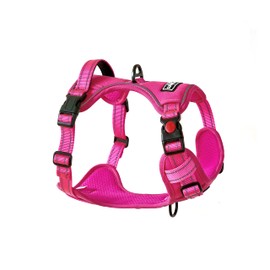 Barkridges® Premium Dog Harness | Adjustable Easy to Wear Buckle | No Pull, No Choke | Chafe Free | Safety Reflective Strips | Comfortable for Small, Medium and Large Dogs