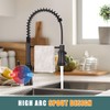 Kitchen Faucet with Pull Down Sprayer, Hurran Commercial Stainless Steel