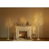 Hairui Lighted Willow Branches Battery Operated Home Mantle Christmas Decor