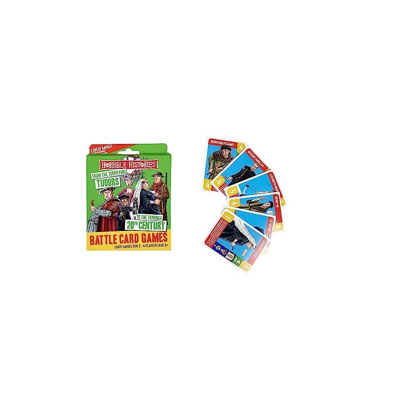 Horrible Histories 7525 Tudors Card Game