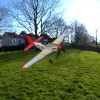 VOLANTEX USA 2.4G 4CH P51 Mustang Aerobatic Stunt RC Airplane