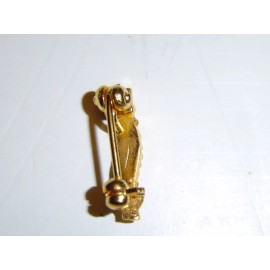 b9464 WW 2 US Army Air Force Navy Gold Caterpillar Club Pin Parachute sm I A3B18