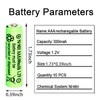 1.2 Volt AAA Size 300mAh Ni-MH Rechargeable Batteries Triple A