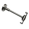GARDINIA Universal Ceiling Support Open for Diameter 16 mm Stainless