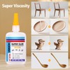 Super Glue for Woodwork with Anti Clog Cap. 6 x