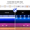 BTF-LIGHTING FCOB COB RGB LED Tape Light High Density Flexible