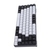 Gaming Keyboard Type C 84 Keys RGB Backlit Ergonomically Curved