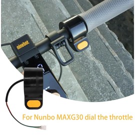 Felixstory Thumb Throttle Finger Throttle Fit for Ninebot Max G30P Electric Scooter, Accelerator Replacement Parts Speed Throttle Pedal Assembly Accessories