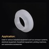 QUARKZMAN Pack of 12 Flange Sockets Plastic Bushings ID 10