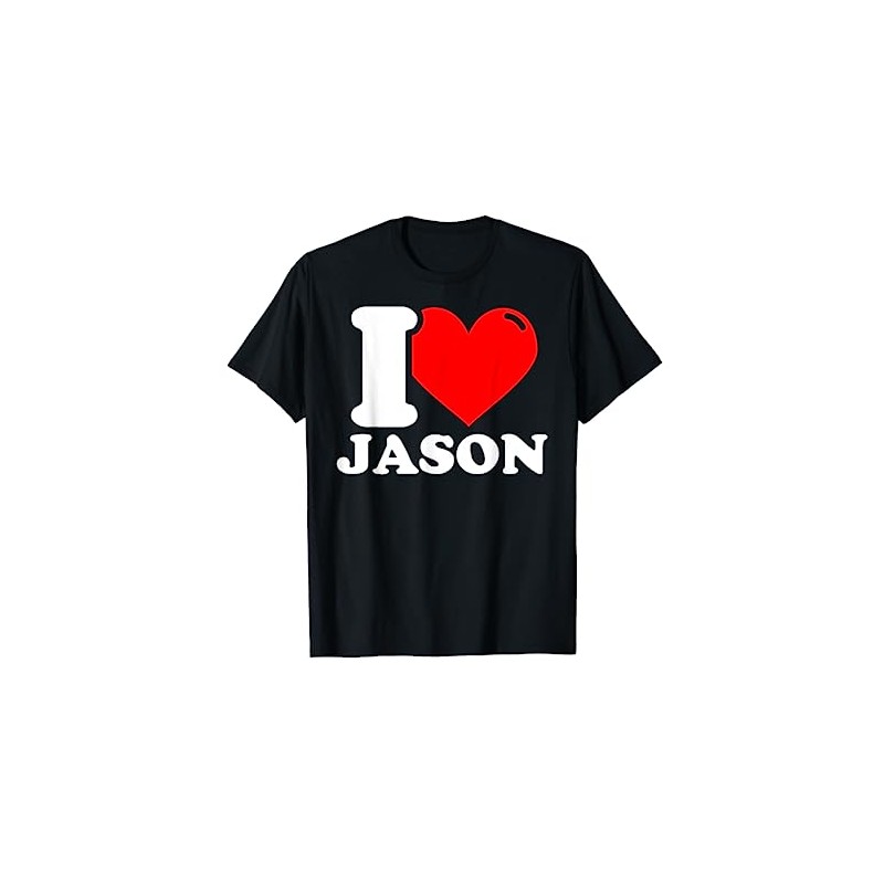 I Love Jason T-Shirt, black