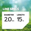 Oregon 69-356-Y Yellow Round Strimmer Line/Wire for Grass Trimmers and