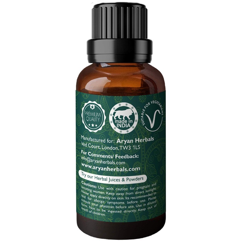 Aryan Herbals Turmeric (Haldi) Oil, Essential Oil for Aromatherapy &