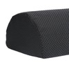 Under Desk Footrest Black Comfortable Relaxing Semi Circular Detachable Zipper