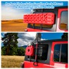 Rear Window Storage Molle Panel Kit for Jeep Wrangler JL