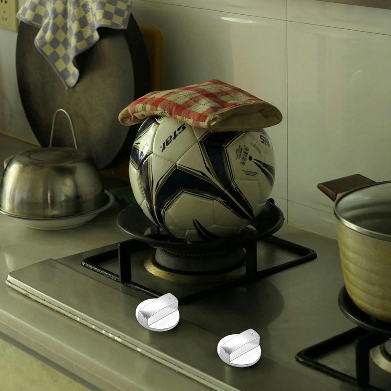 Rumyve 4pcs Gas Stove Control Knob - Cooker Replacement Switch