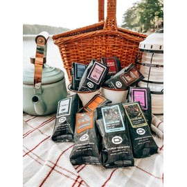 Coffee Beanery Sea Salt Caramel Flavored Coffee - 1.75oz Try-Me-Ground Coffee Sampler | Light Roast