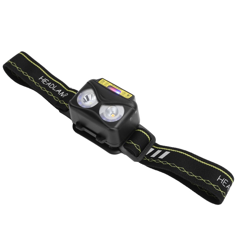 Brighter Headlight XPG+COB USB Human Induction Charging Outdoor Waterproof Hiking