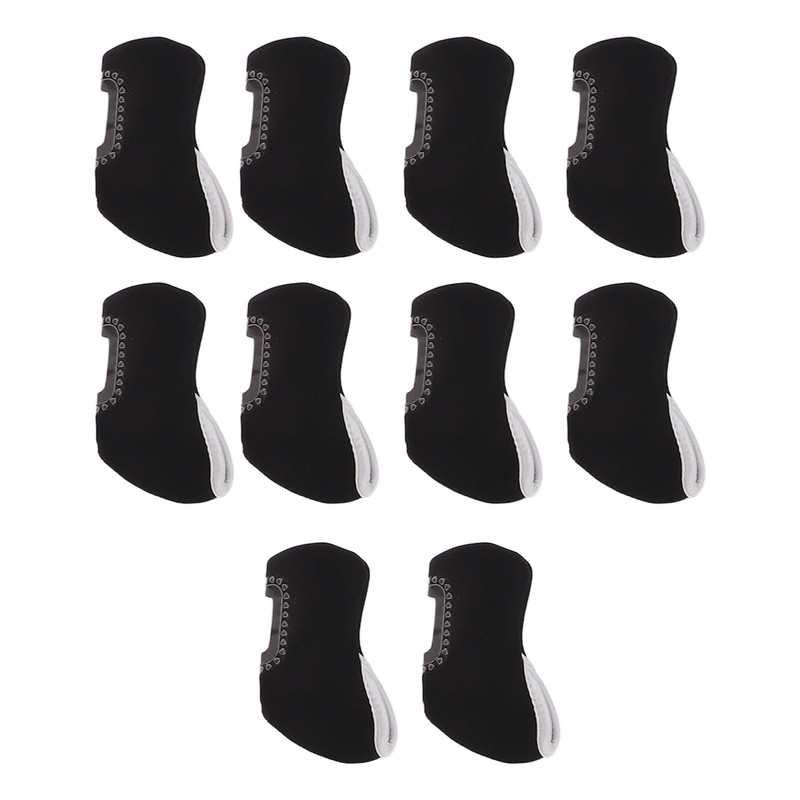 10 PCS Golf Iron Head Covers Golf Club Head Protective
