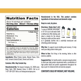 Isopure 16-porc Isopure Infusions Piña Naranja Polvo 400g