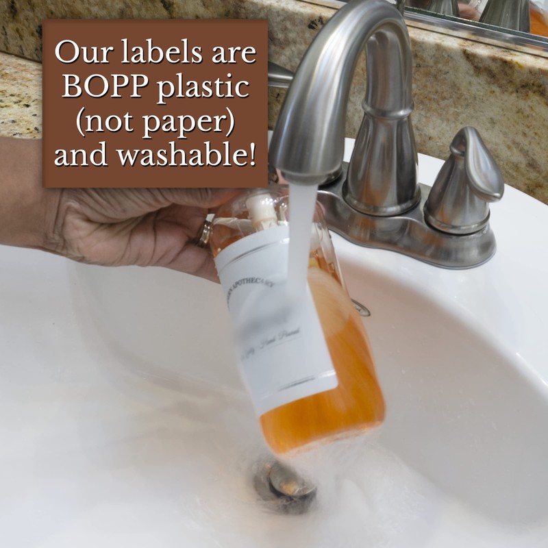 Refillable Clear PET Plastic 16 oz Shampoo Bottle with Stainless