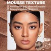 EONFAVE Bronzer Contouring Palette, Bronze Cream Contour with Sponge Pad,