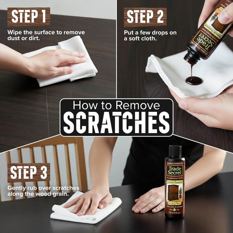 Trade Secret Scratch Concealer for Real Wood Furniture & Floors