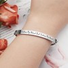 Gleamart Inspirational Bracelet Best Friend Adjustable Bangle Gift Not Sisters
