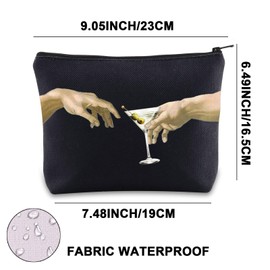Dirty Martini Makeup Bag Dirty Martini Gifts The Creation of Martini Cocktail Gifts Dirty Martini Zipper Pouch (Tow Hand mb UK)