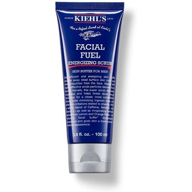 Kiehl’s Facial Fuel Energizing Scrub - Exfoliante Facial para Hombre, Limpiador con Cafeína, Mentol y Vitamina E que Suaviza y Elimina Celulas Muertas e Impurezas, 100 ml