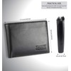 KORUMA Mens Premium Genuine Leather Bifold Wallet Smart Credit Card
