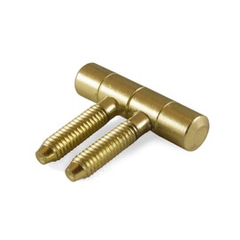 Mobila RS00102 Hinges for Anuba Iron Brass-Plated Diameter 9 mm Pack of 2