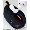 小島通商 ねこ顔ティッシュカバー 白猫 30cm×20cm×18cm