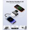 ORICO 5000mAh Portable Charger with Built-in USB-C Cable