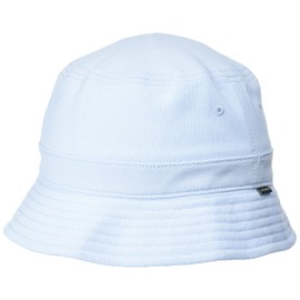 Lacoste Unisex Pique Cotton Pique Cotton Bucket Hat, Ruisseau, Large