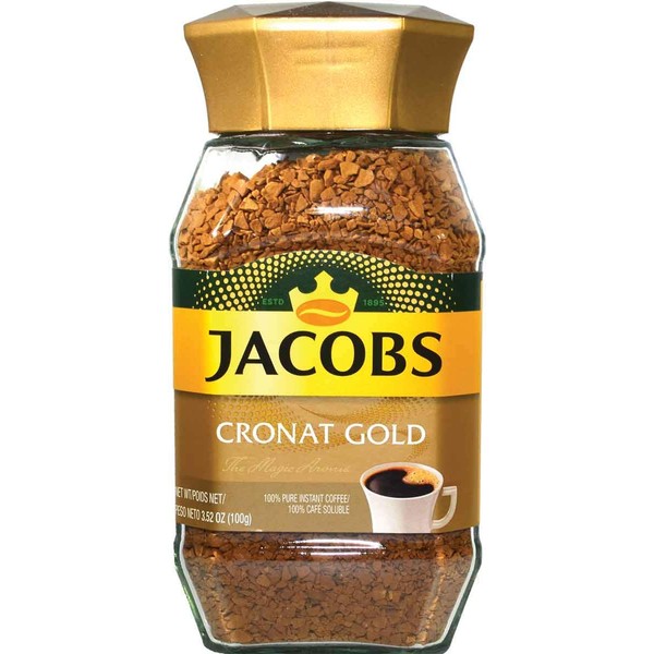Jacobs Cronat Gold Instant Coffee 100 Gram / 3.52 Ounce (Pack of 1)
