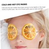 Baluue Elastic Band Eye Mask 3pcs Fruit Pattern Cold Eye
