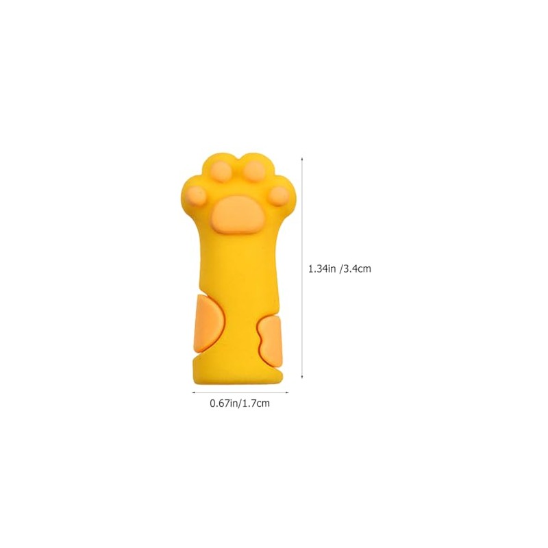 9Piezas Funda de Silicona para Tijeras de Cutícula Protector Antideslizante