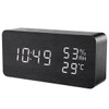Latest Digital Alarm Clock, Ankilo Wooden Digital Multifunction Cube LED