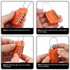 SharkByte TSA Approved Suitcase Locks - 4-Dial Security Travel Combination