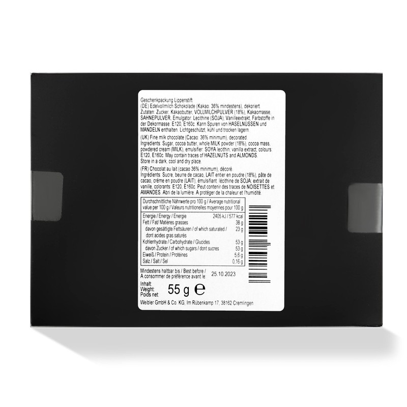 Geschenkpackung "Lippenstift" 55g