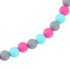 Silicone Baby Teething Necklace Soft Flexible Safe Infant Toddler Teether