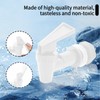 Hordion Plastic Spigot Replacement Cooler Faucet, 2 Sets Water Jug