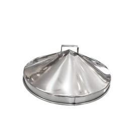 Stainless Steel Dim Sum Steamer Sunrise Kitchen Supply (8.5" Lid)