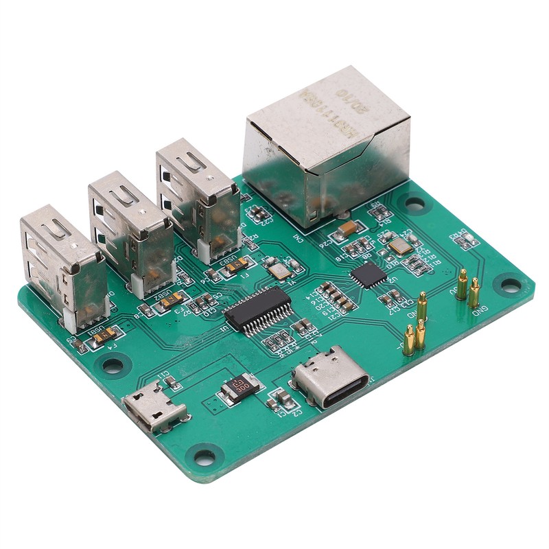 HUB Expansion Board Integrated USB to Ethernet Accessories for Raspberry