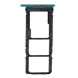 GinTai SIM Card Tray Slot Holder+Micro SD Memory Holder Parts Replacement for P40 lite E (Green), 5pcs