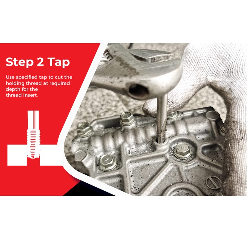 Acouto M12 X 1.25 Thread Repair Kit - High Strength