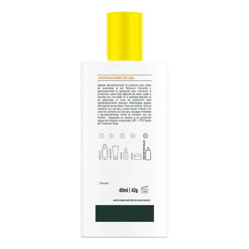 Protector Solar Facial Super UV con Color FPS50+ 40ml Garnier