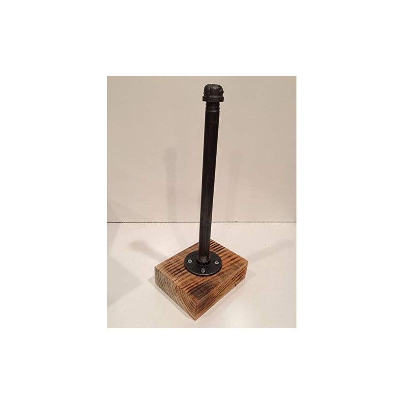 Barnwood Industrial Rustic Urban Pipe Paper Towel Holder