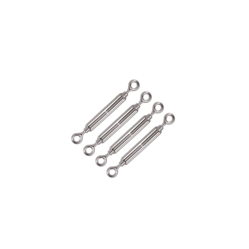 Turnbuckle M3 V4A Stainless Steel Pack of 4