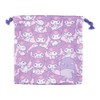 Tees Factory Sanrio SR-5530287KU Flat Drawstring Cloth Kuromi H7.9 x